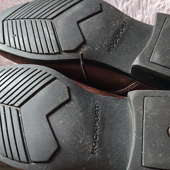 Rockport Brown Men's Classic Shoes Lace Up - Picture 6 of 10